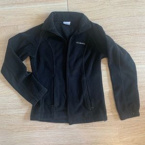 Columbia Sportswear Company Black Fleece Zip Up Jacket 🖤
